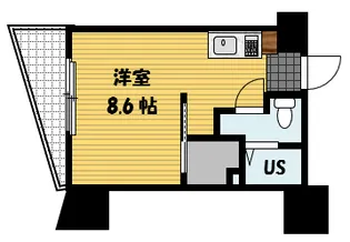 VIVIA(ヴィヴィア)【2階】の間取り