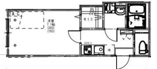 東京都東村山市美住町1【アパート】の間取り