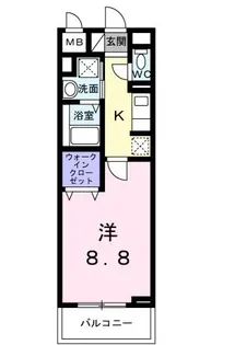 東京都練馬区大泉町2【マンション】の間取り