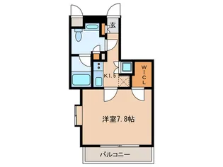 スパシエ エクレクト【1階】の間取り