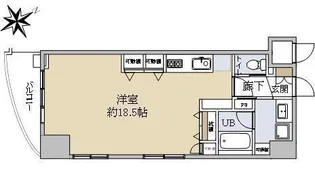 パレ・ソレイユ西新宿【10階】の間取り