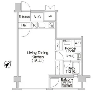 東京都大田区大森西4【マンション】の間取り