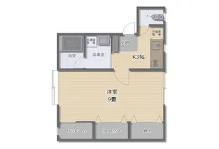 ハピネス西泉【2階】の間取り