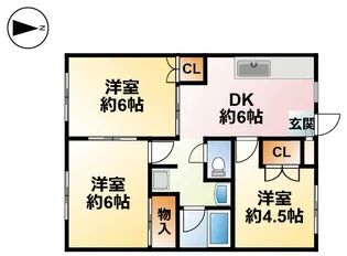 千葉県茂原市早野【アパート】の間取り