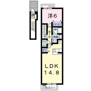 アルカンシエル【2階】の間取り