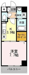 ボンボニエール【6階】の間取り