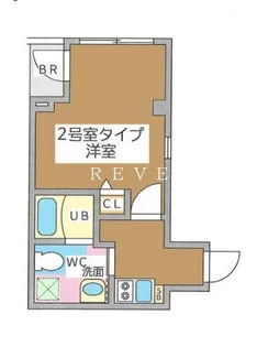 リベルタ銀座イースト【7階】の間取り