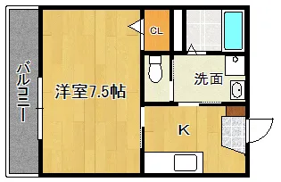 アリュール【1階】の間取り