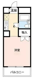 セシーズ新百合丘【1階】の間取り