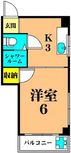 東京都品川区大井3【マンション】の間取り