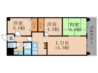 ファミ-ルDAN【3階】の間取り