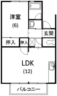 静岡県浜松市中央区富塚町【アパート】の間取り