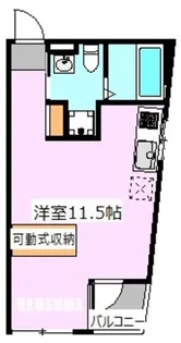 オットキューブ【2階】の間取り