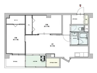 グランテラス駅南【3階】の間取り