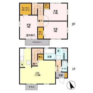 Dream Hiro Cの間取り