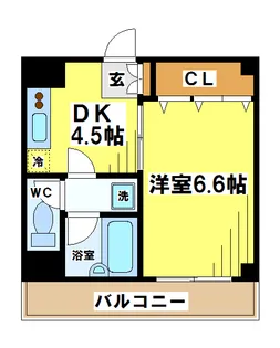 東京都世田谷区給田3【マンション】の間取り