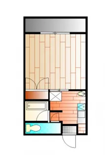 広島県東広島市西条町田口【マンション】の間取り