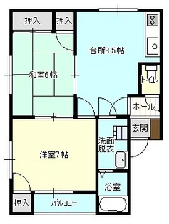 プロヴァンス川崎【2階】の間取り