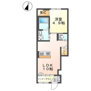 神奈川県相模原市緑区向原3【アパート】の間取り