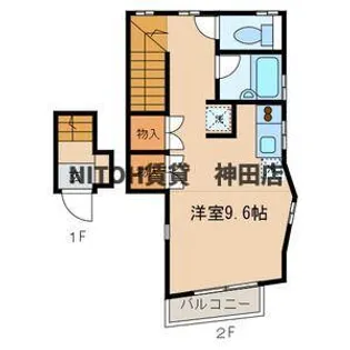 プレイス下落合【2階】の間取り