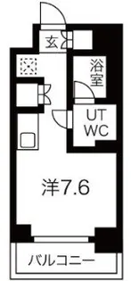 クラリッサ横浜アレッタ【2階】の間取り