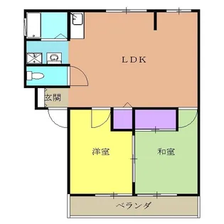 カーサエミ【1階】の間取り