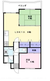 ラフェスタ彦根I【3階】の間取り
