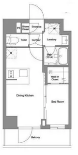 BPRレジデンスMotomachi Bay Side【5階】の間取り