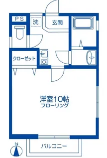 エクシード【2階】の間取り