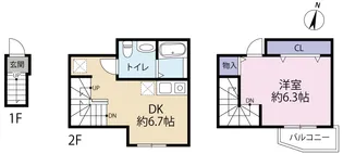 グリーンヴィレッジ双葉町の間取り