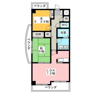 フォーシーズンI【1階】の間取り