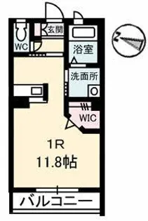 カーサK【1階】の間取り