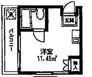 コーポ恵【3階】の間取り