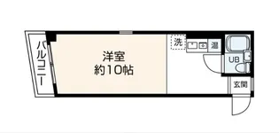 アクチュエールホシノ【3階】の間取り