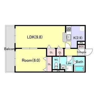 パークヒルズ新百合ヶ丘【1階】の間取り