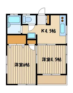 グリーンハイツ【2階】の間取り