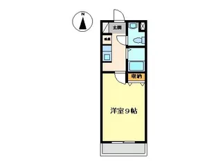 ヘプタハウス【1階】の間取り