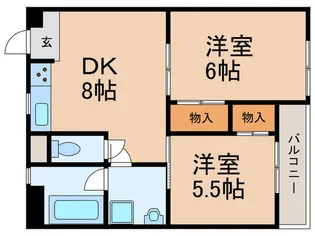 ウインテラス【1階】の間取り