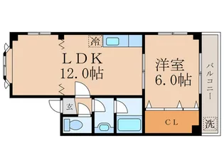 ハイジィホフ山科【3階】の間取り