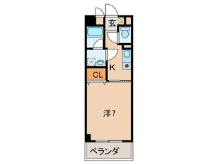 エルシ誠宏III【4階】の間取り