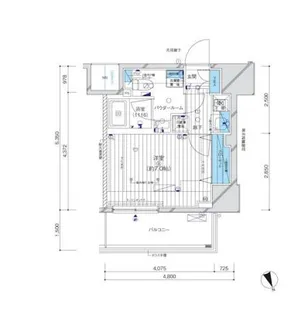 メインステージ目黒III【3階】の間取り