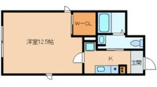 フィールド西新宿【2階】の間取り