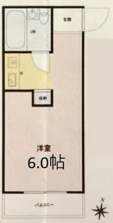 トップ西巣鴨【3階】の間取り