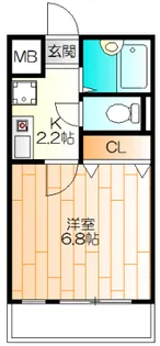 日吉Y2【1階】の間取り