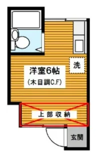 ニューライフ横浜【1階】の間取り