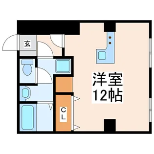 ロフティ飛田【3階】の間取り