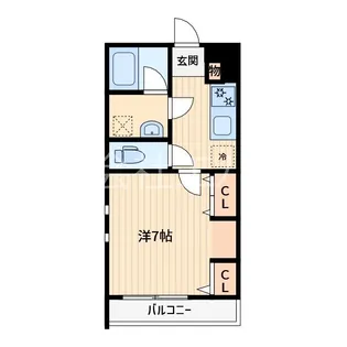 ウインドヒル川口【2階】の間取り
