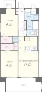 Flourish SI【5階】の間取り