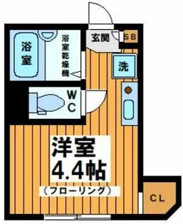 DIOR下北沢【2階】の間取り