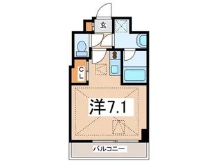 ポエム湘南台【6階】の間取り